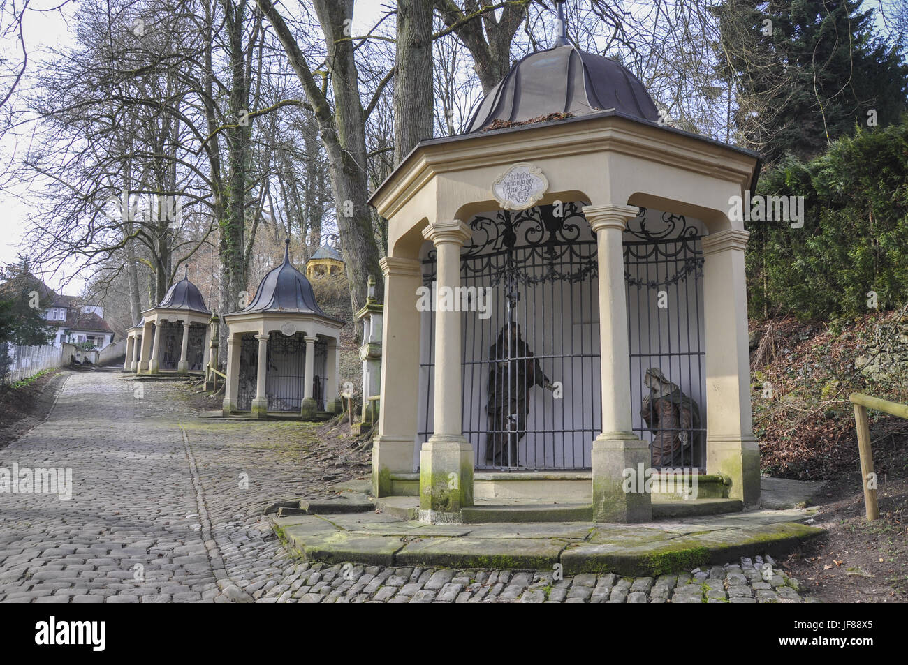 Crosspath in Schwaebisch Gmuend, Germania Foto Stock
