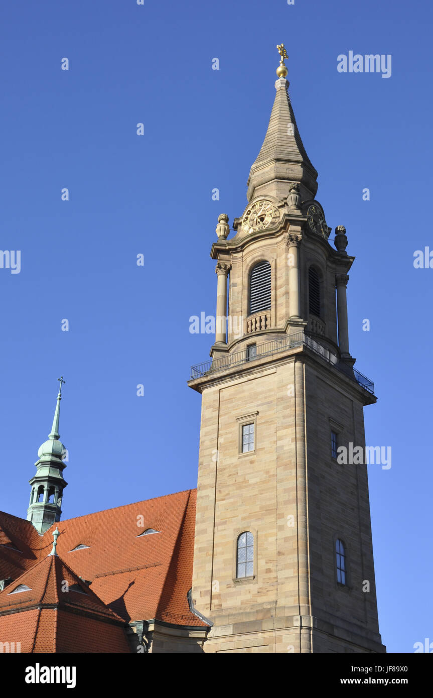 Chiesa in Ludwigsburg, Germania Foto Stock