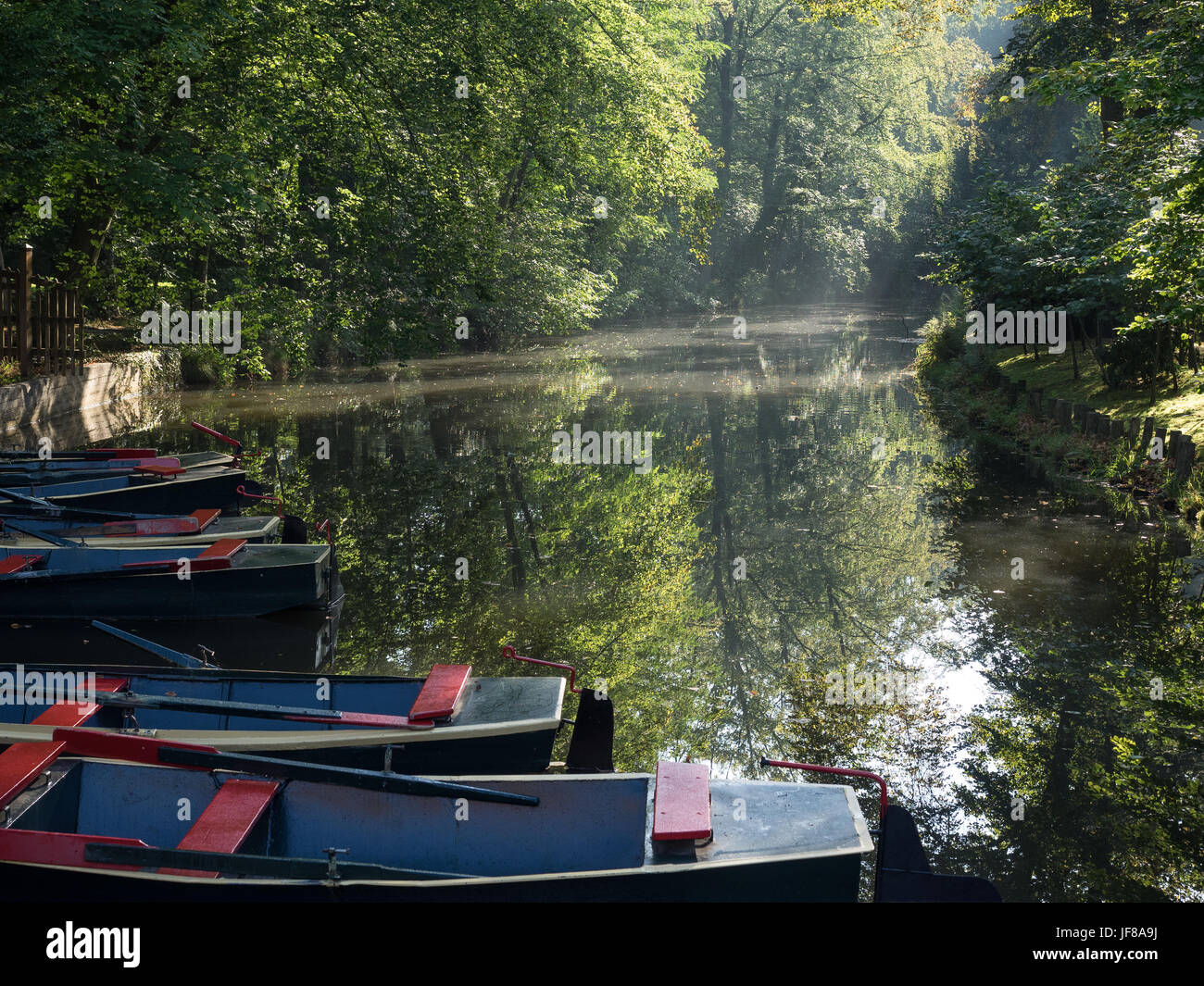 Il lago nei Paesi Bassi Foto Stock