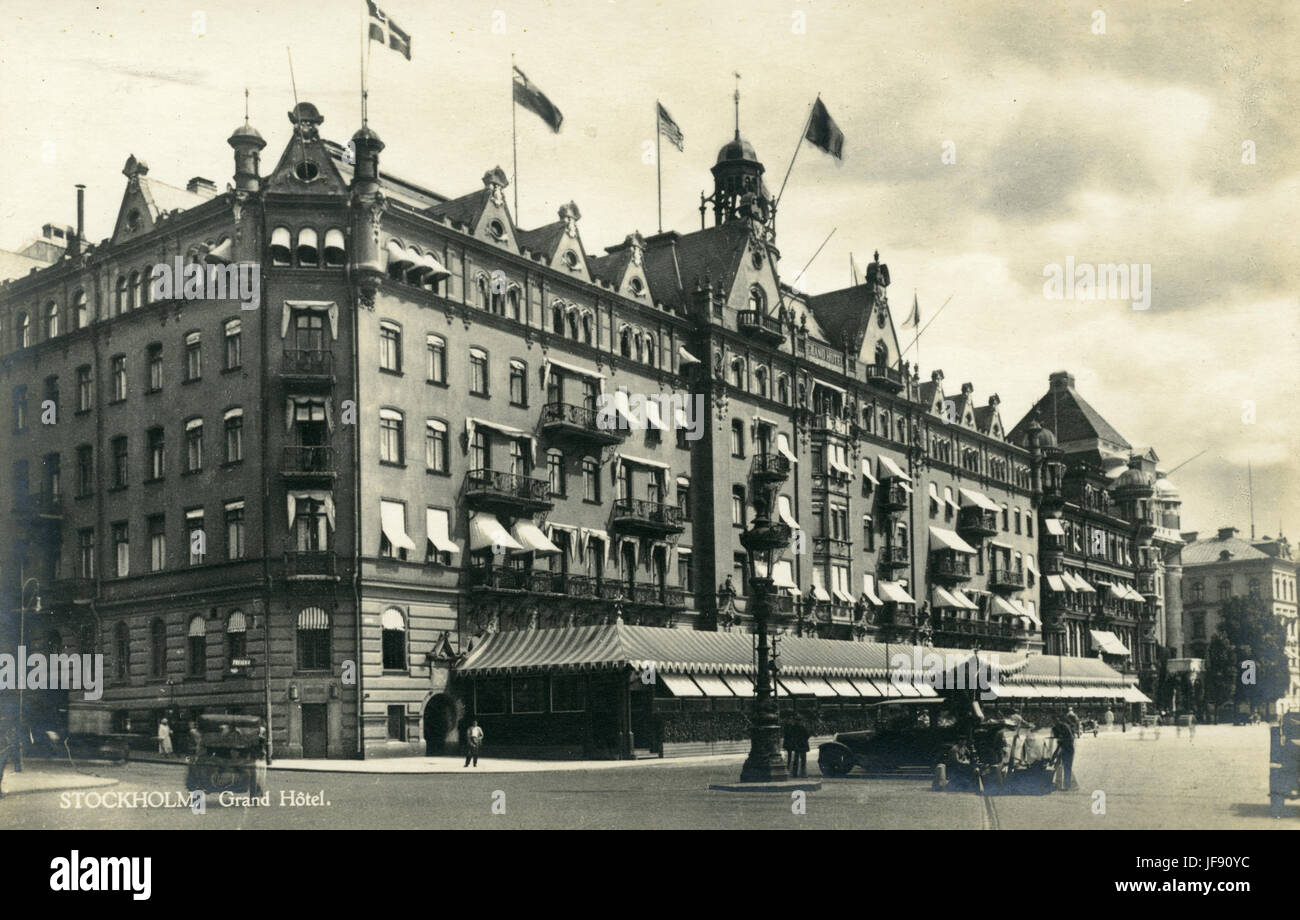 Grand Hotel, Stoccolma, Svezia, 1930s Foto Stock