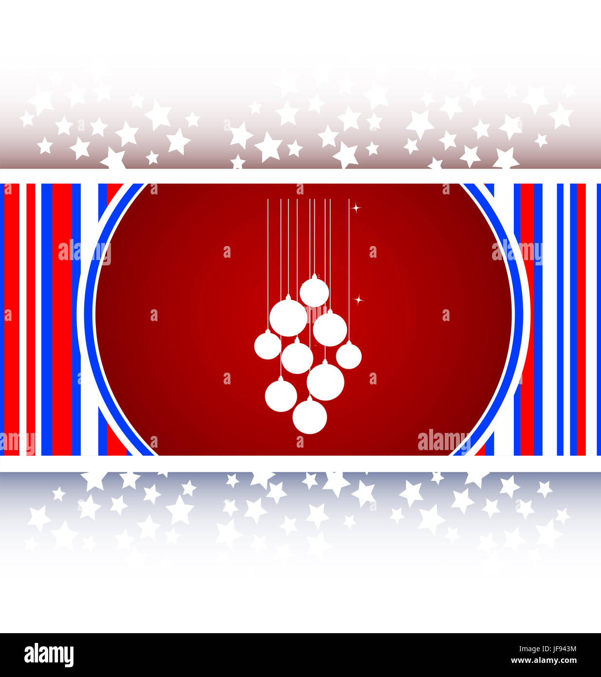 Pallina di natale impostato sul web, icona Foto Stock