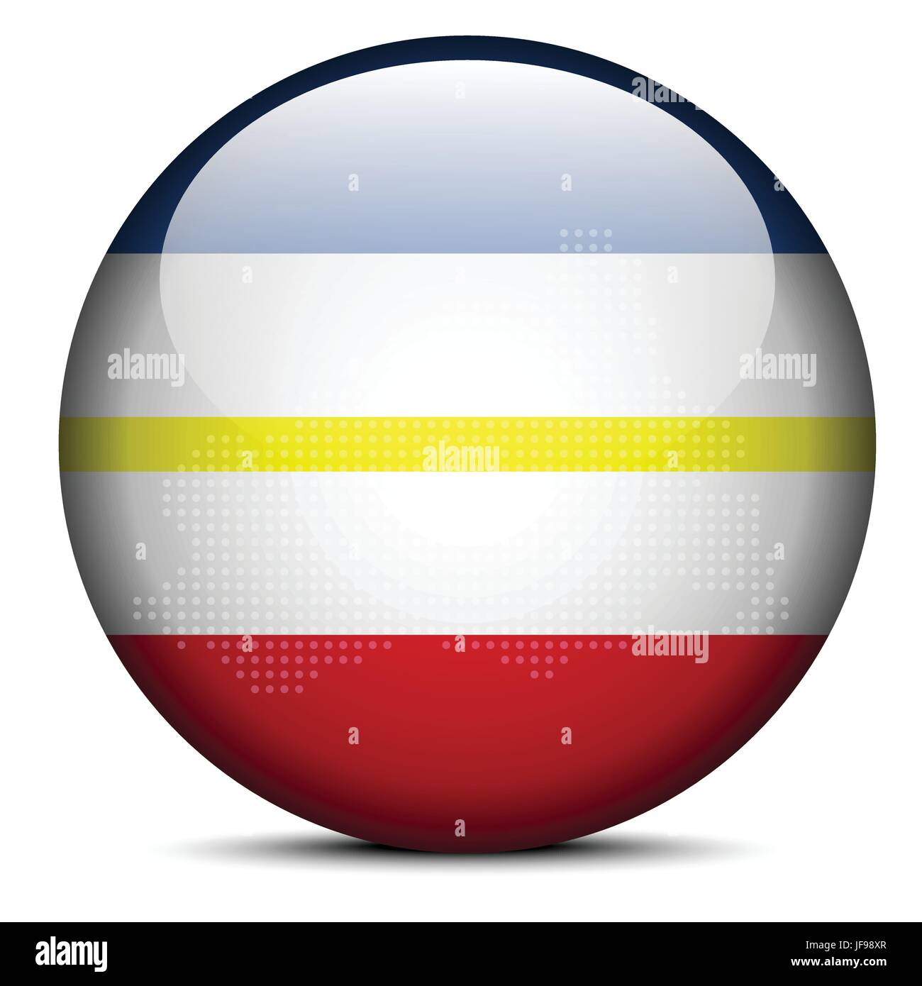 Meclenburgo-pomerania Occidentale, Germania Illustrazione Vettoriale