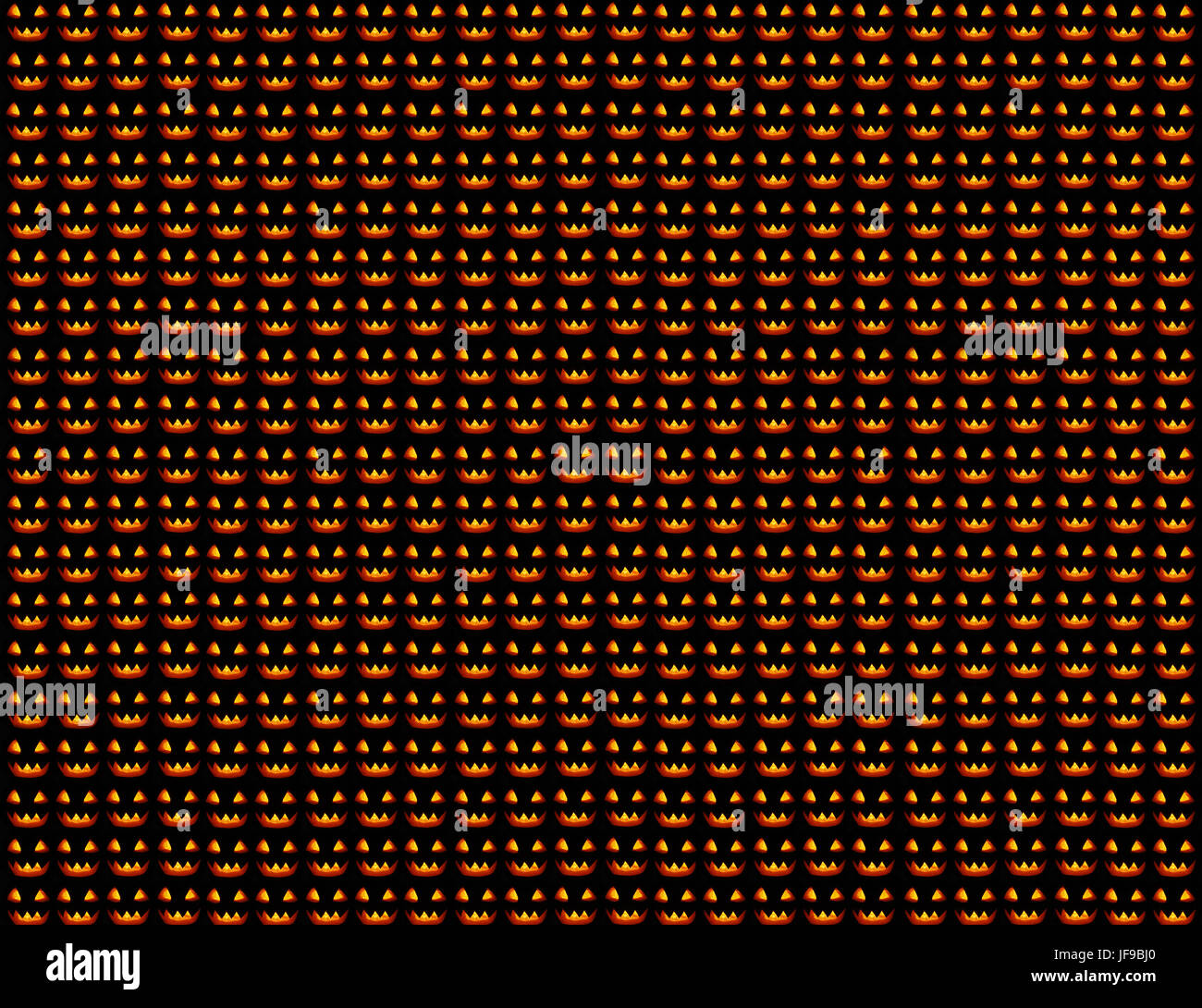 Halloween Dark texture con maschere luminose Foto Stock