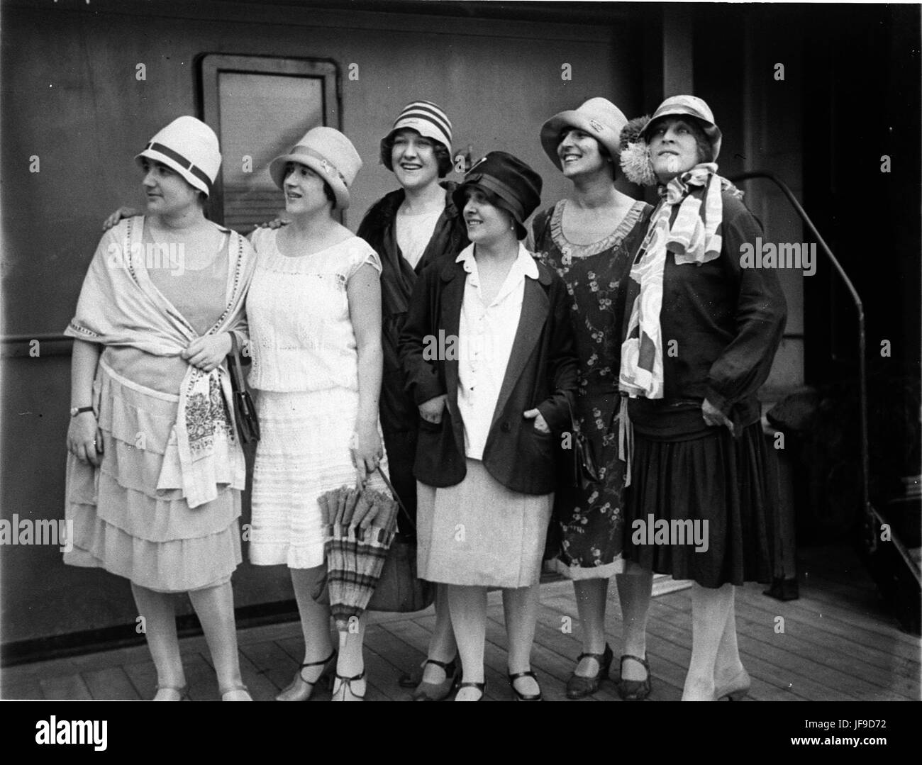 Sei cantanti lirici italiani, 1928, Sam Hood Foto Stock