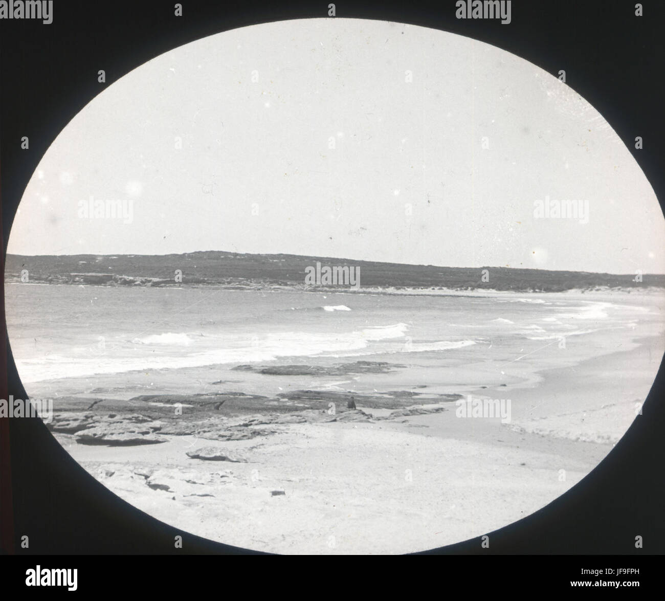 Una splendida vista della baia di Maroubra, un'iconica località costiera nel nuovo Galles del Sud, Australia. Foto Stock