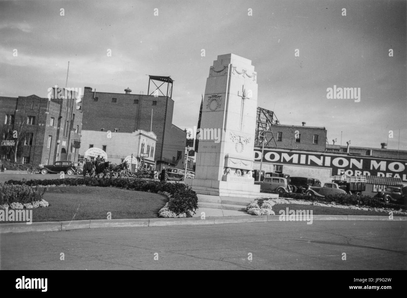 Edmonton War Memorial, Vimy il giorno 9 aprile 1938 33051124584 o Foto Stock