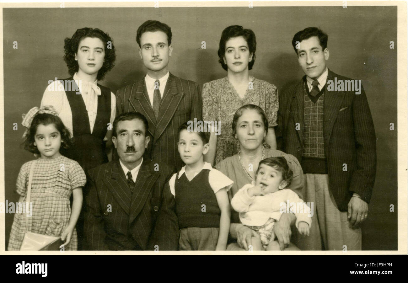 Una foto accattivante scattata dal Rex Studio di Gerusalemme, che cattura l'essenza di questa città storica e culturale. Foto Stock