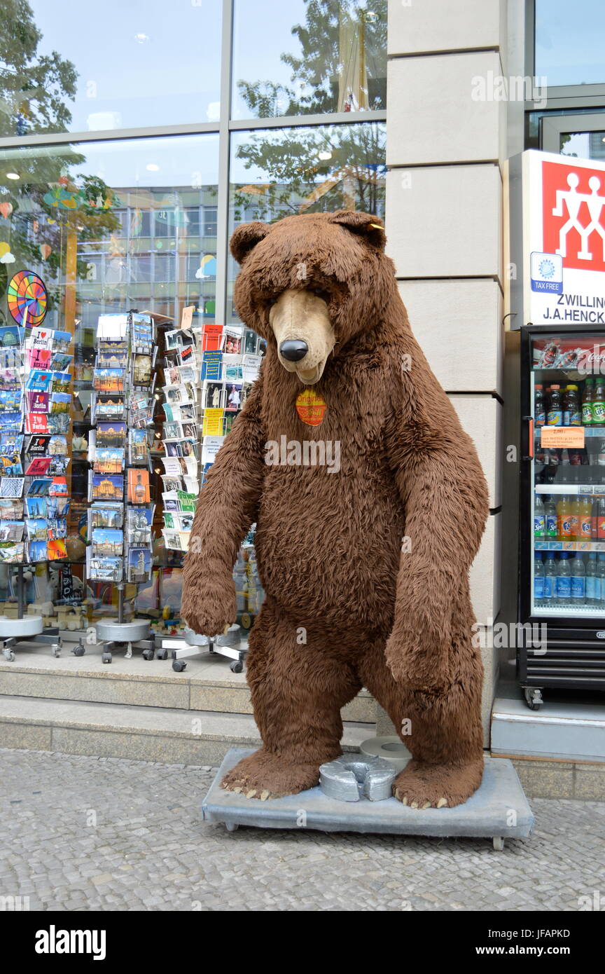 Orso di Berlino Foto Stock