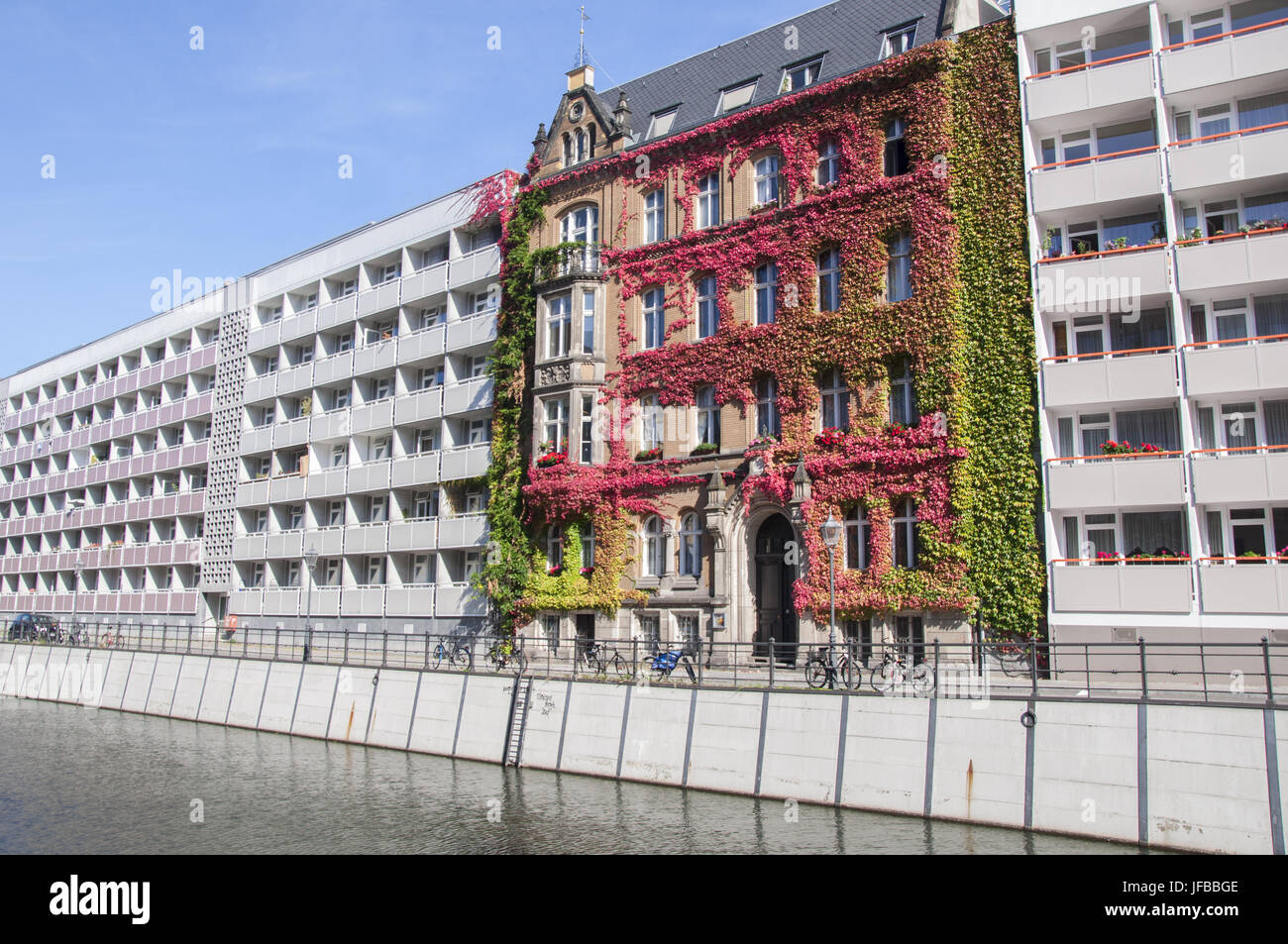 Appartamento Case in Central-Berlin, Germania Foto Stock