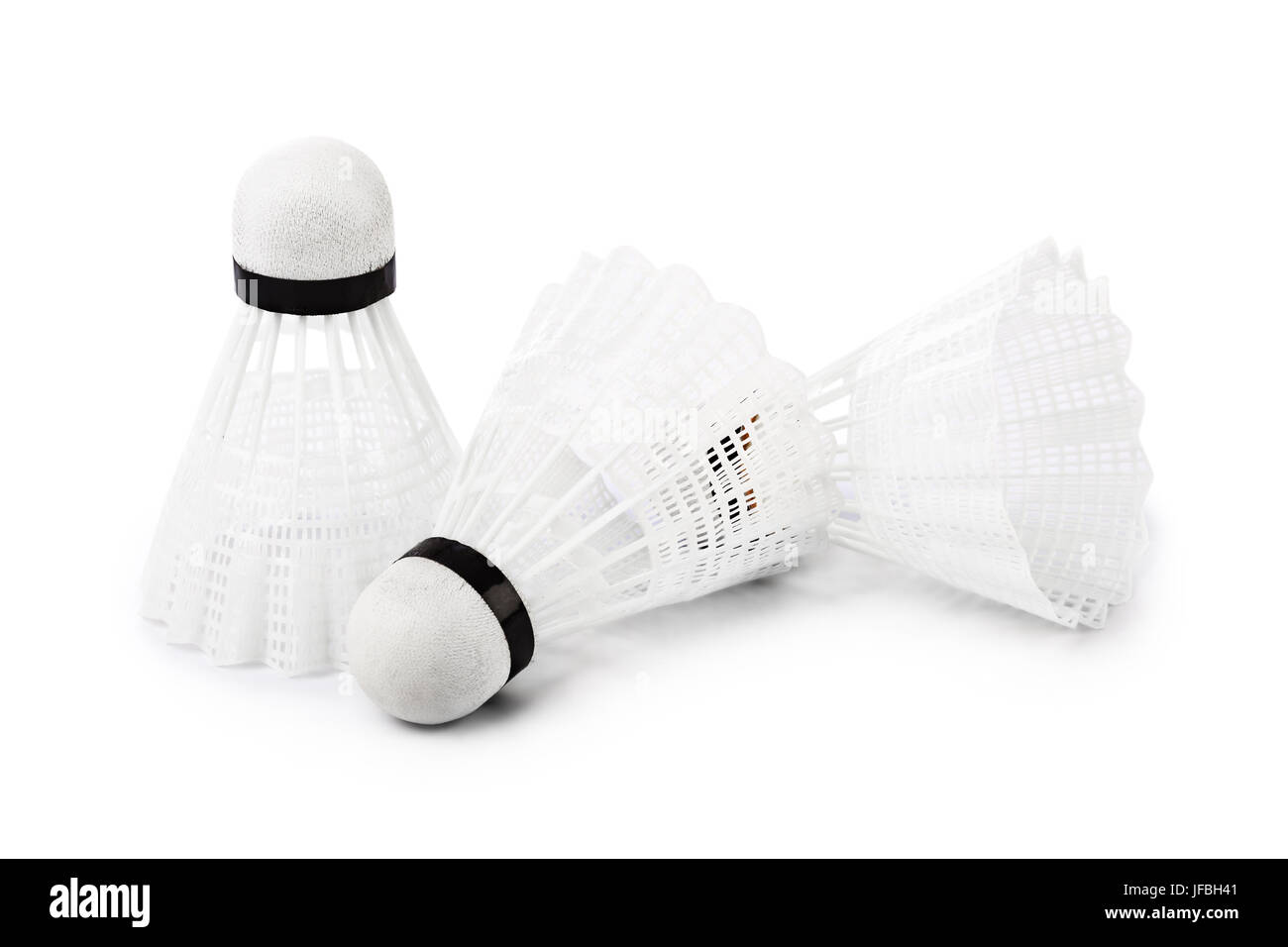 Badminton volano Foto Stock