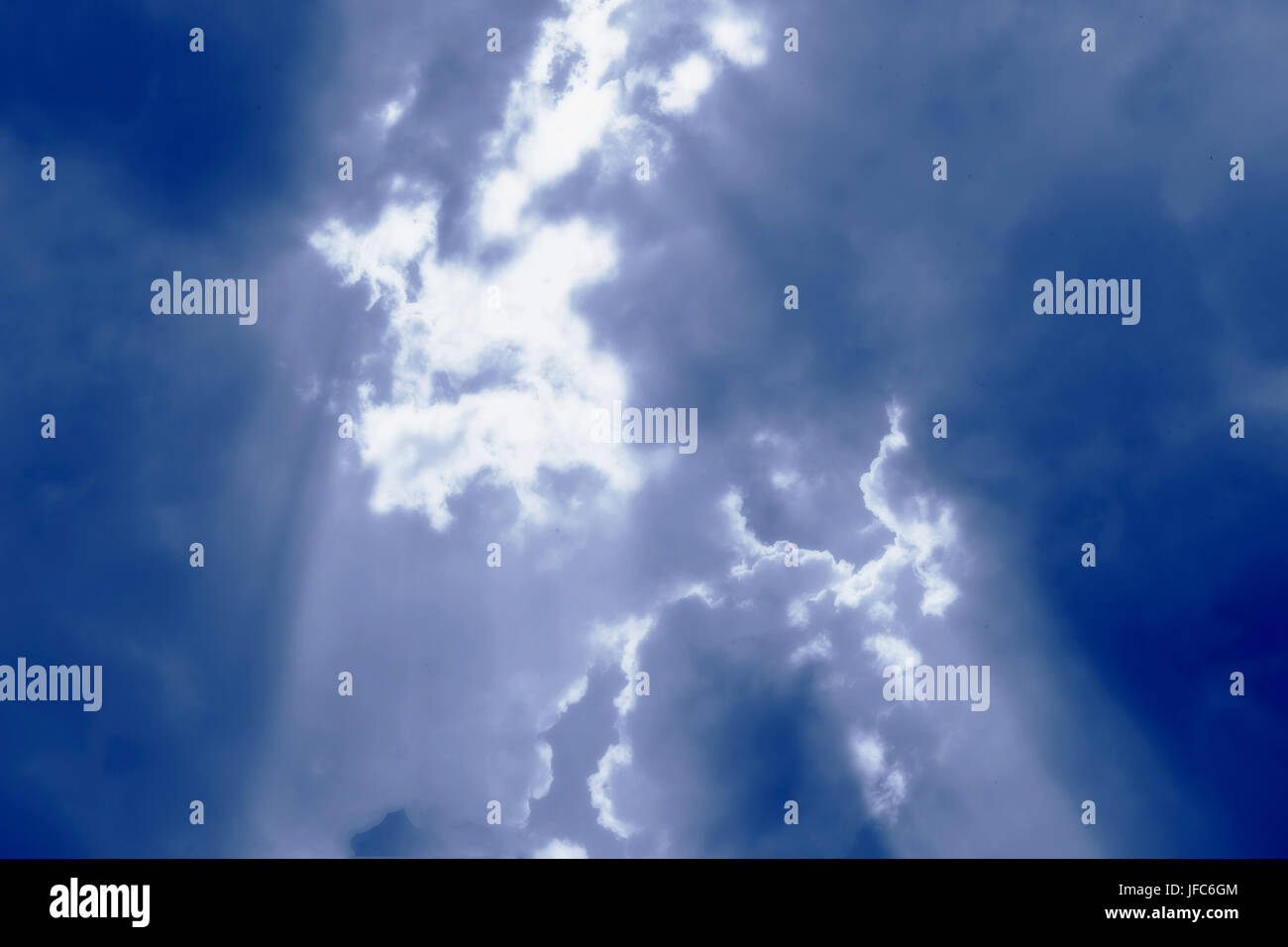 Abstract nubi tenebrose foto Foto Stock