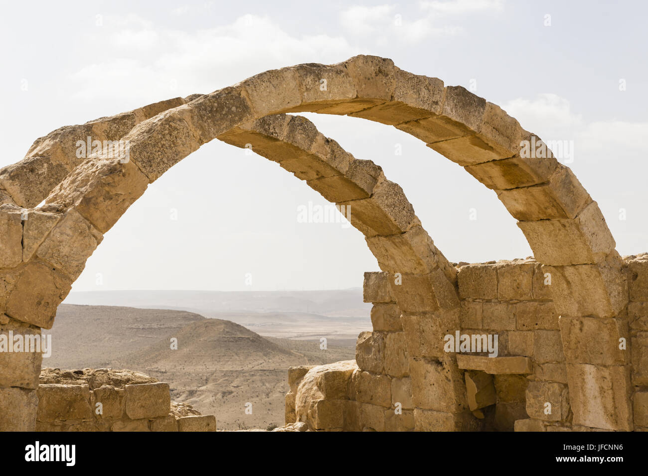 La rovina di Avdat, Israele Foto Stock