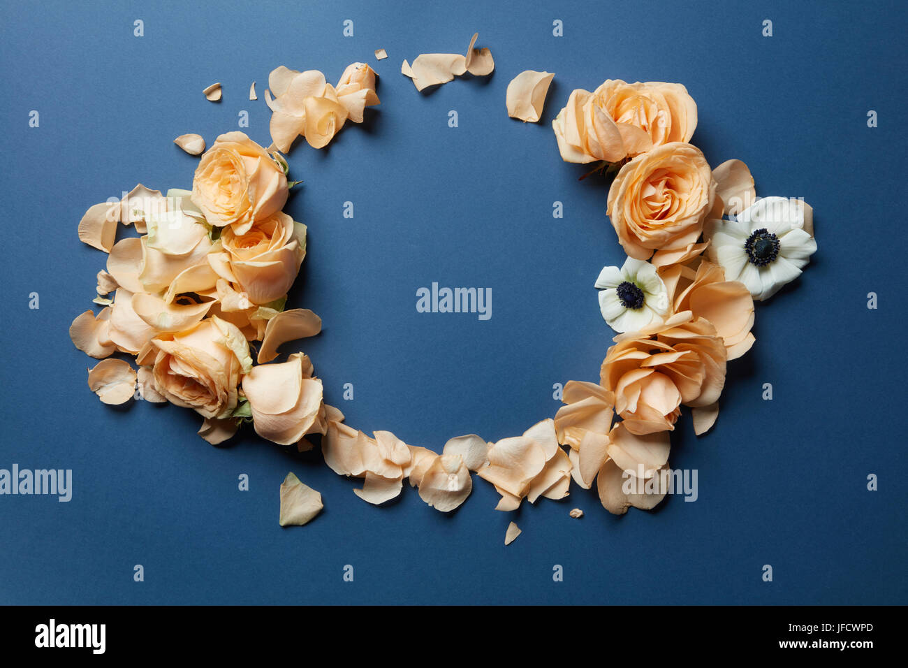 Cornice di fiori Foto Stock