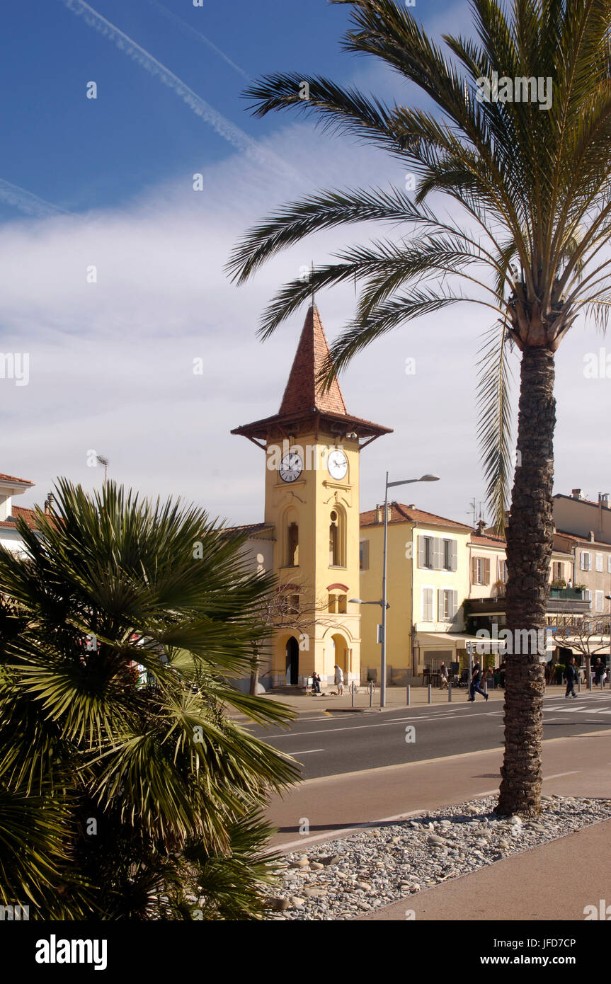 Chiesa di pescatori, Cagnes sur Mer, Costa Azzurra Foto Stock