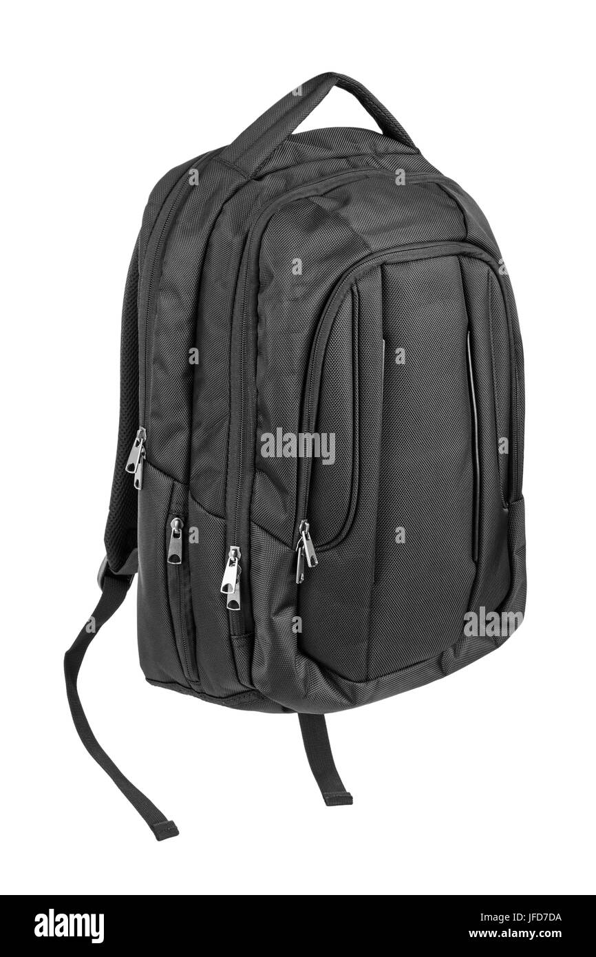 Zaino nero Foto Stock