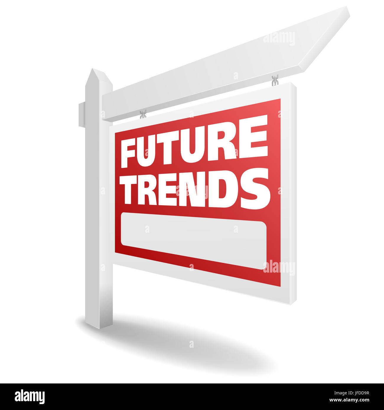 Firmare le tendenze future Foto Stock