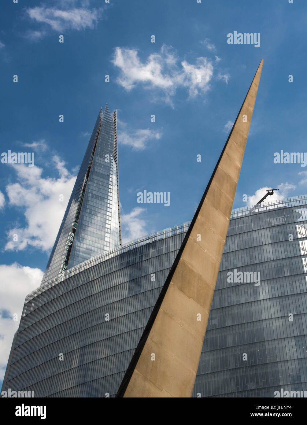 Regno Unito, Londra City, l'edificio di Shard Foto Stock