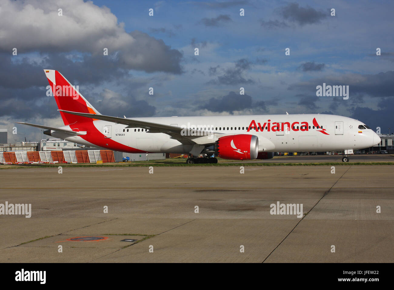 Avianca columbia 787 Foto Stock