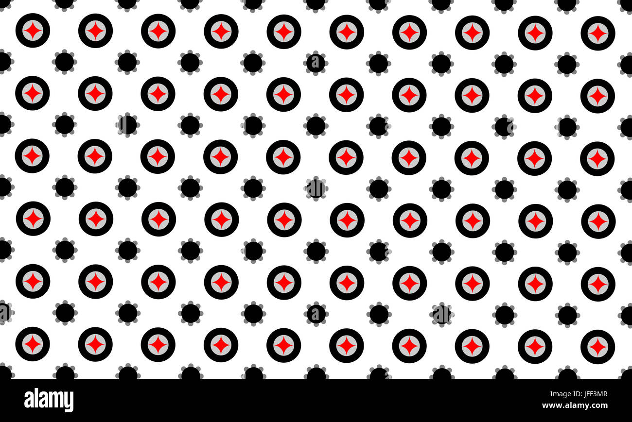 Astratto modello di geometria Foto Stock