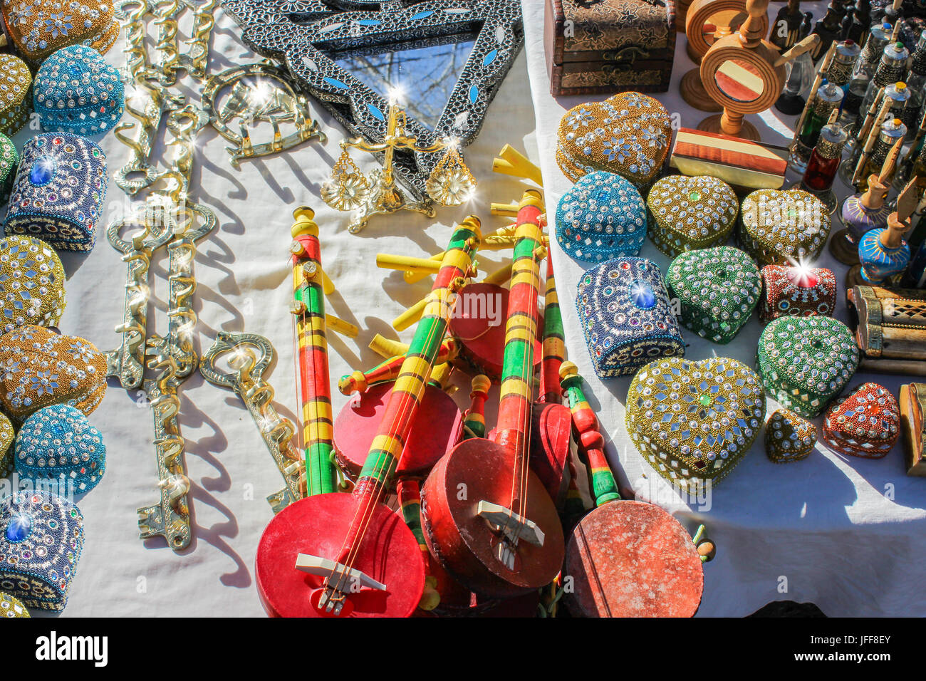 Artigianato marocchino Foto Stock