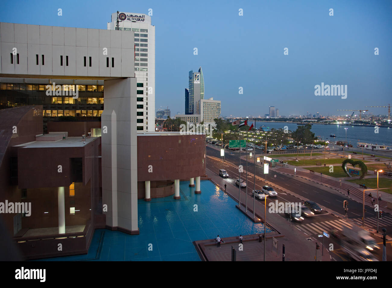 Dubai Deira Foto Stock