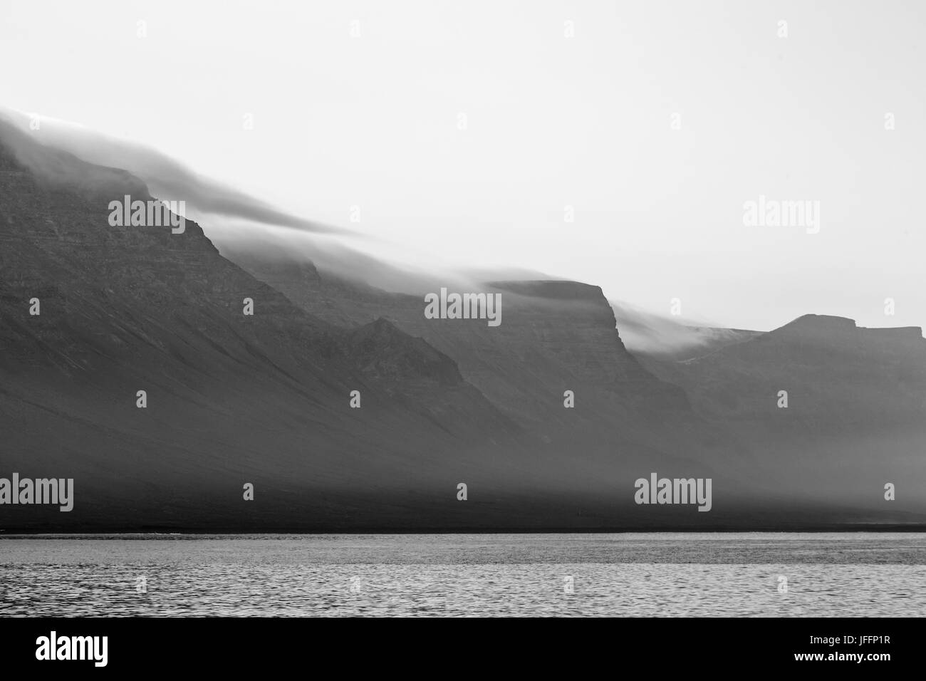 Massiccio di Famara, Lanzarote, Isole Canarie Foto Stock