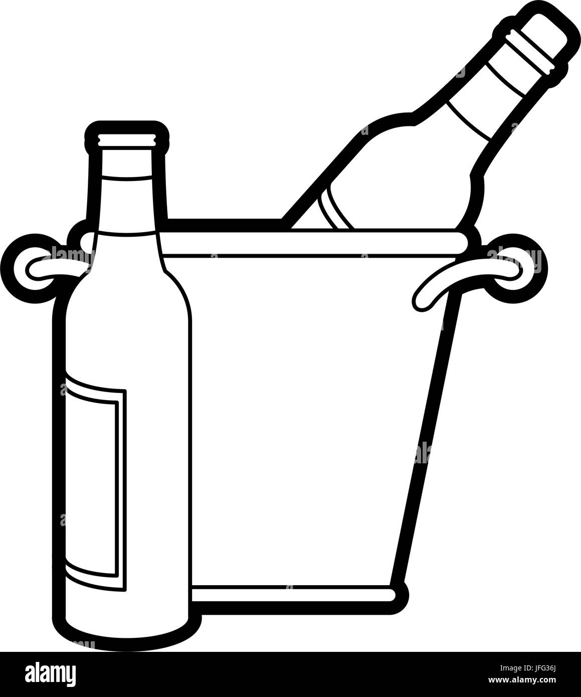 Deliziosa festa del vino Illustrazione Vettoriale