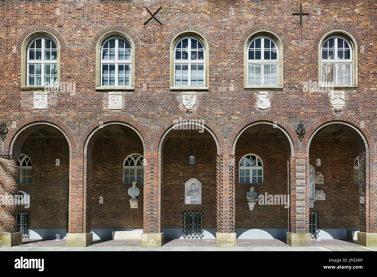 Il vecchio edificio in Szeged Foto Stock