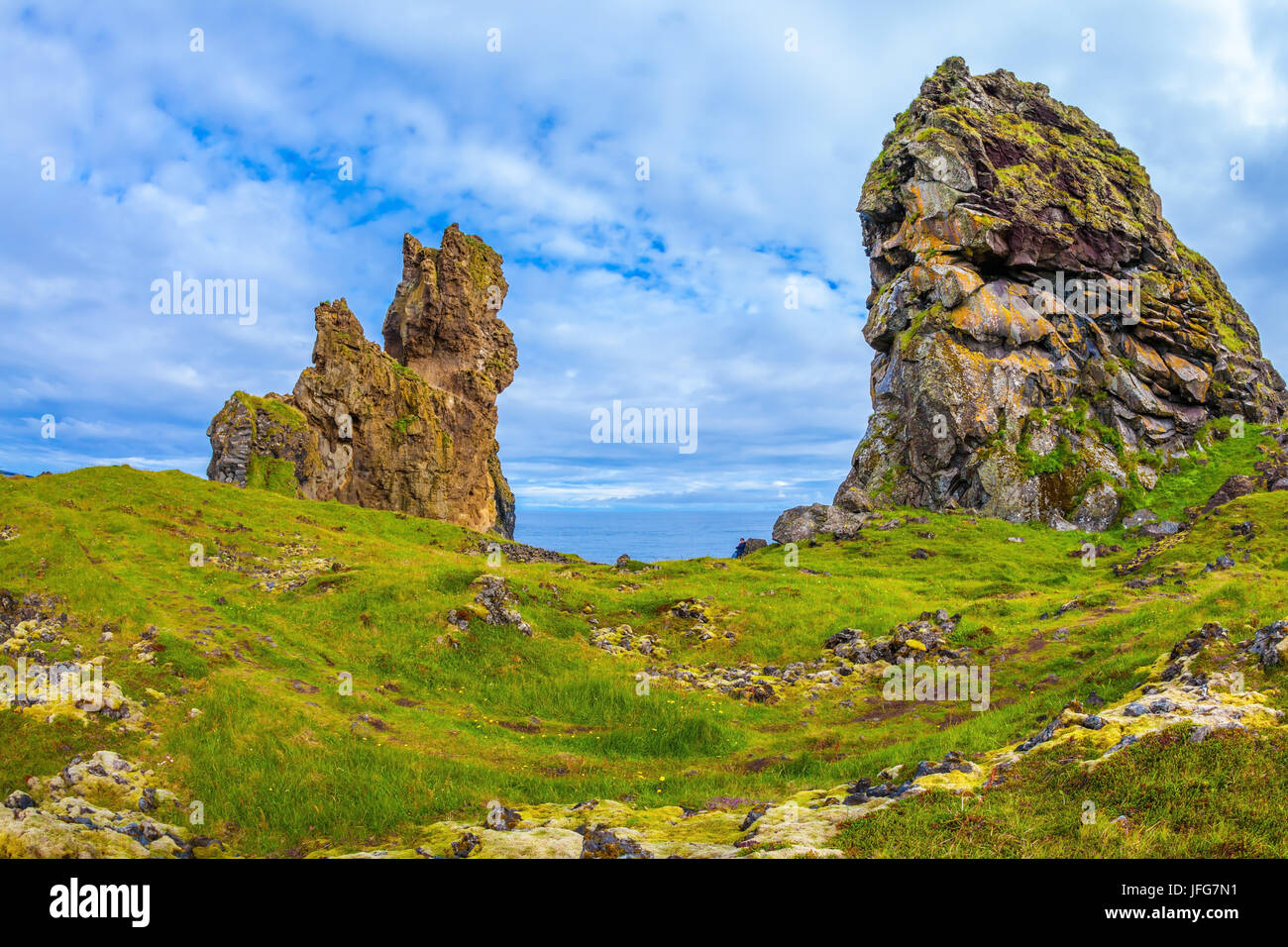 La pittoresca antica rocce Foto Stock