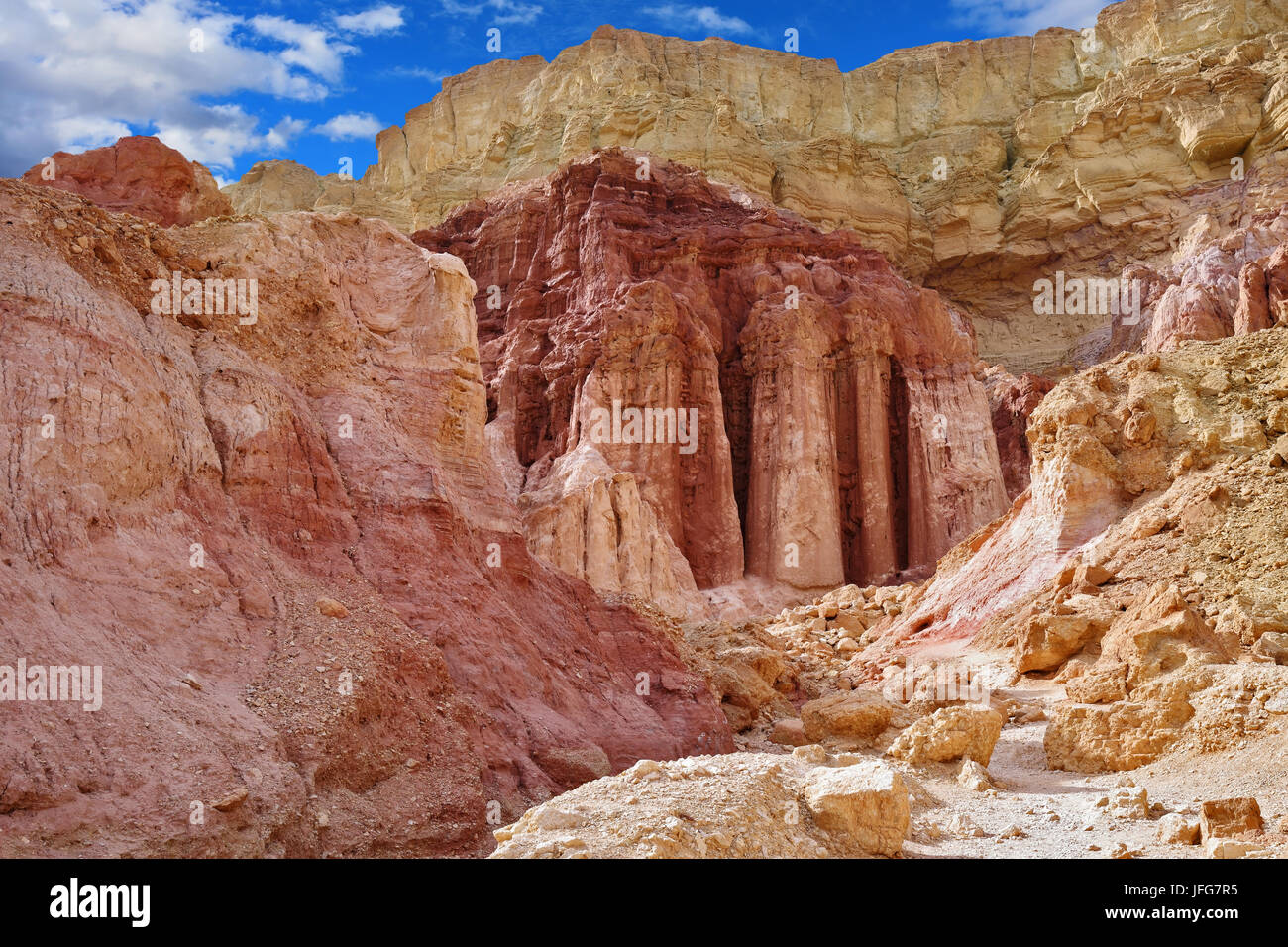 Calda giornata invernale a Eilat Foto Stock