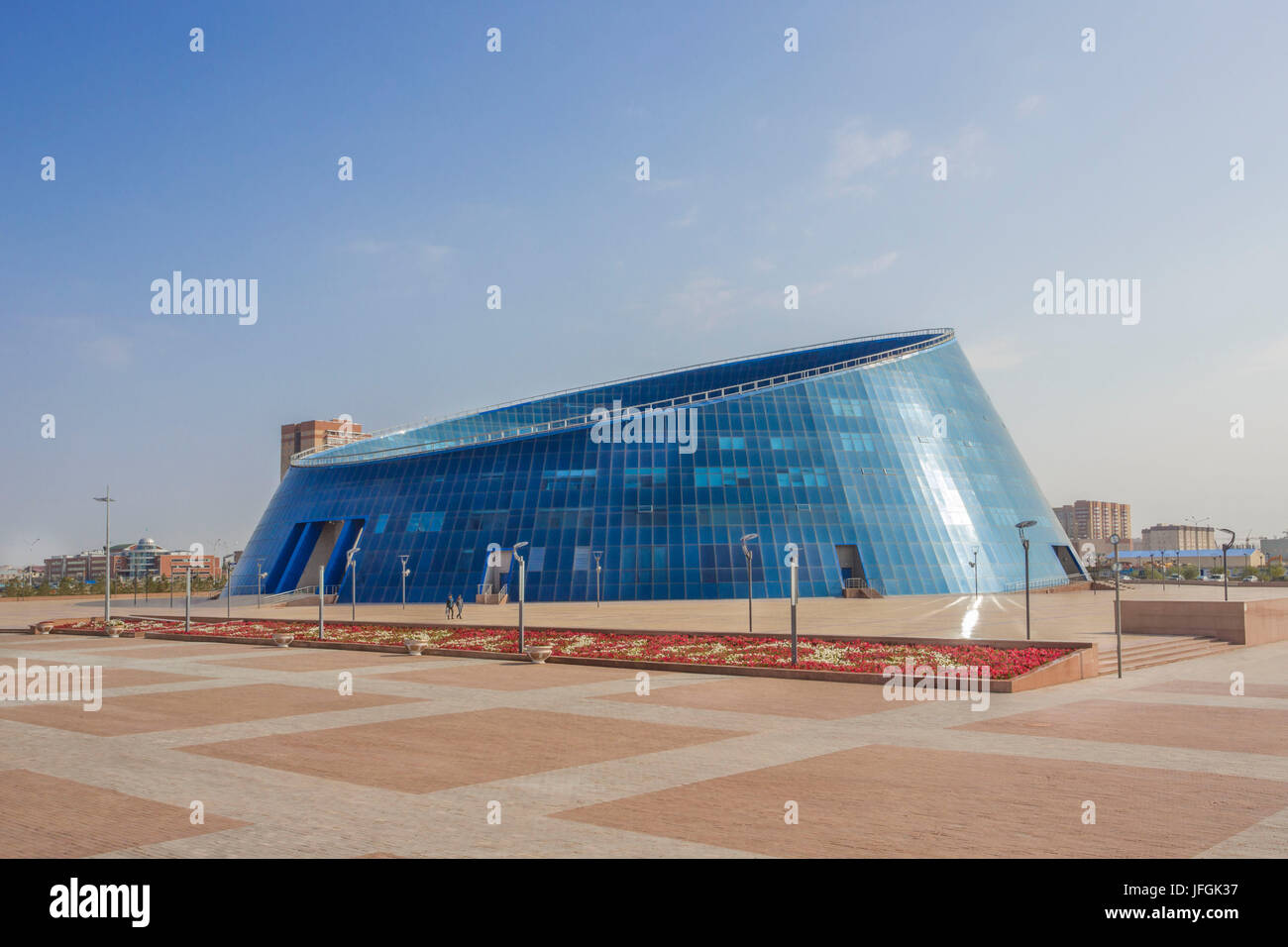 Il Kazakistan, Astana City, Nuova città amministrativa, Shabit, Arts University, Foto Stock