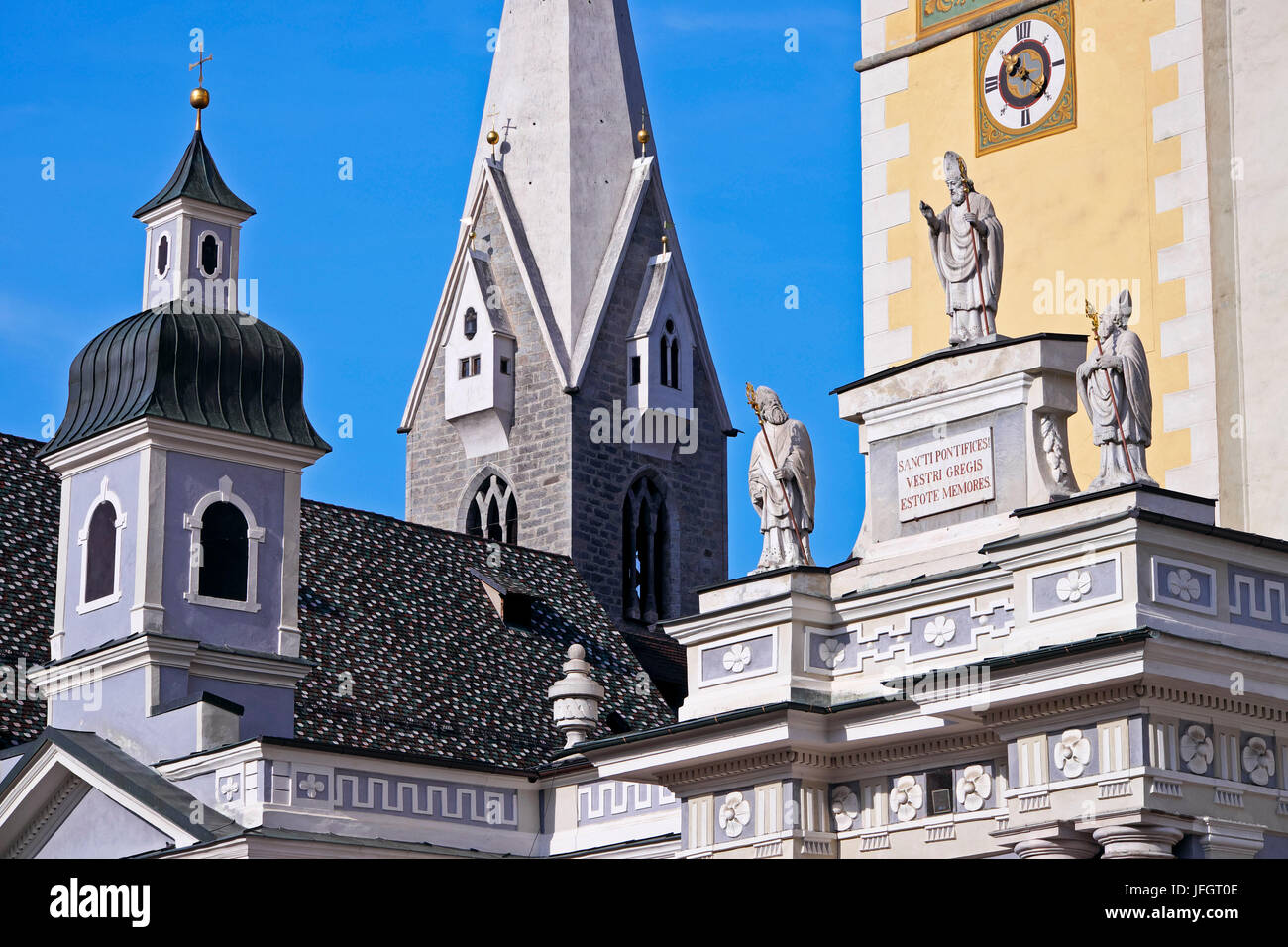 L'Italia, Regione Trentino Alto Adige, provincia di Bolzano, Valle Isarco, Bressanone, cattedrale, cattedrale Foto Stock