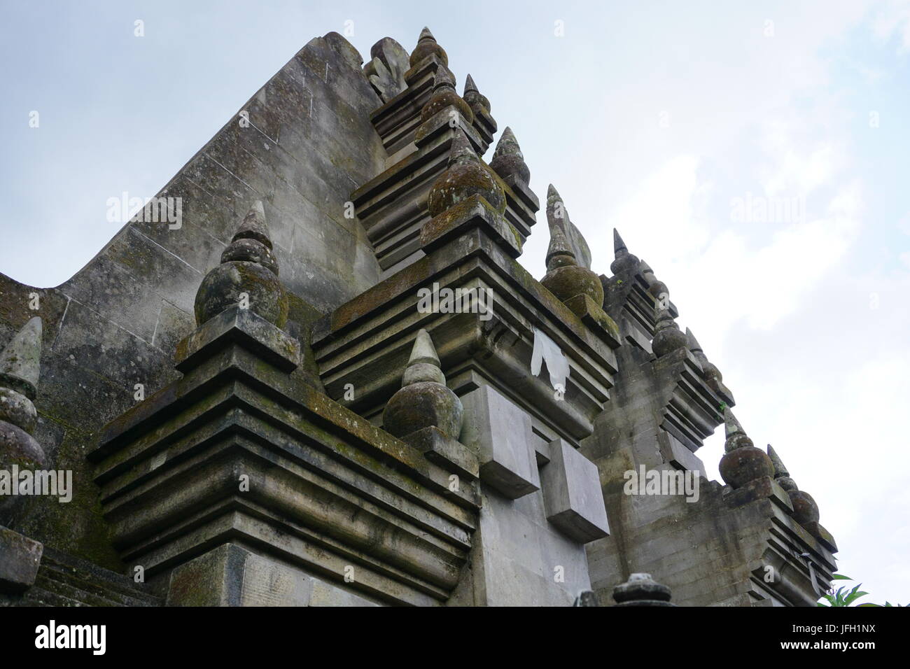 Pura Desa, è una parte della "Pura Kahyangan Tiga' che deve essere contenuta in ogni villaggio di Bali. Pura Desa Ubud si trova nella zona centrale di Ubud. Foto Stock