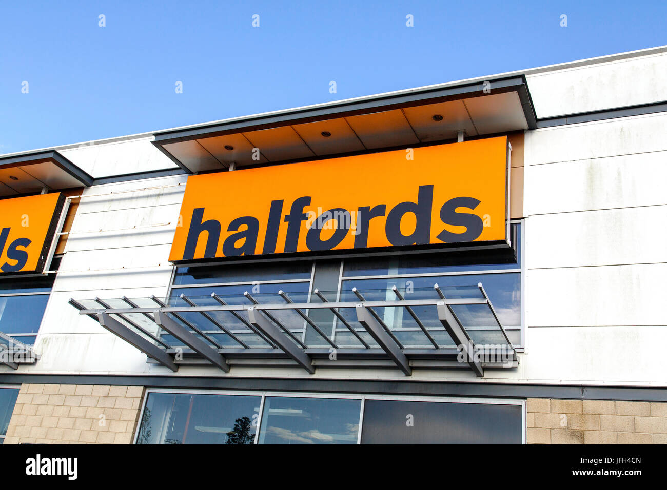 Halfords Foto Stock