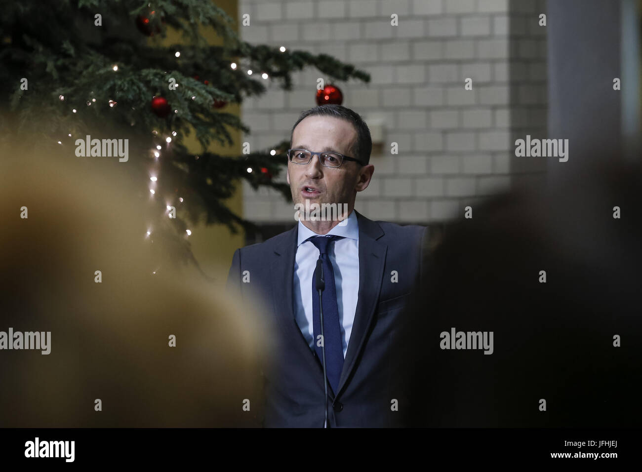 Umore di Natale presso il Ministero federale della Giustizia Foto Stock