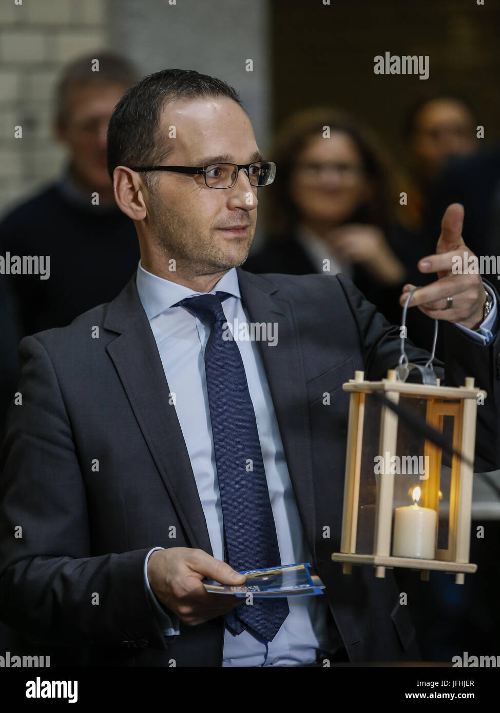 Umore di Natale presso il Ministero federale della Giustizia Foto Stock