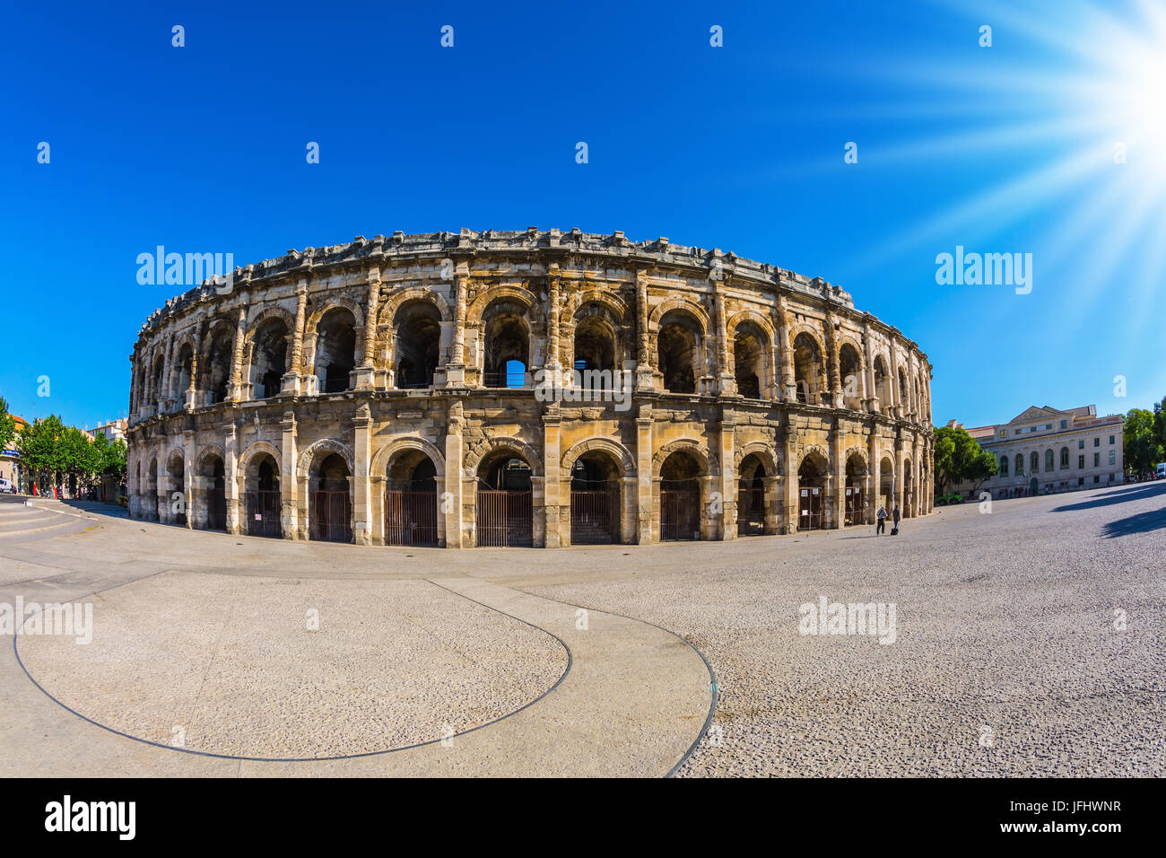 Magnifica arena conservato per due mille anni Foto Stock