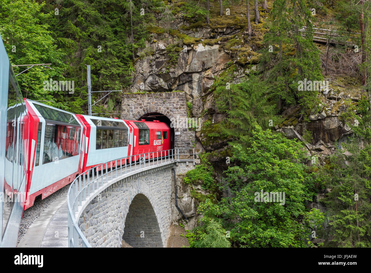 Ghiacciaio sul Tour - Grigioni, Svizzera Foto Stock