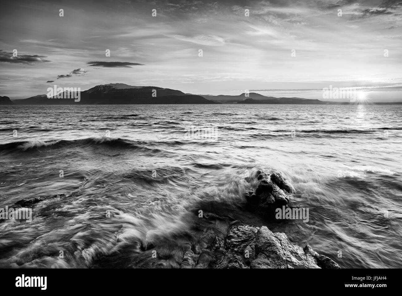 Manerba, Lago di Garda, Lombardia, Italia Foto Stock