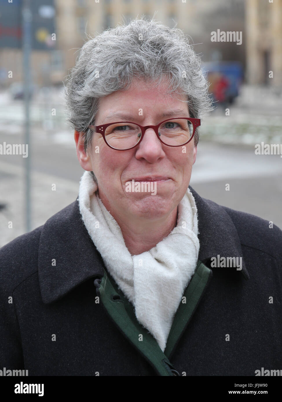 Il ministro della Giustizia del Land Sassonia-Anhalt Annemarie Keding (CDU) Foto Stock