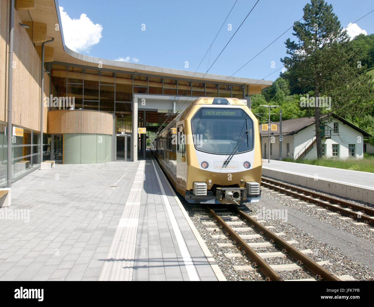 2014.06.04 - NÖVOG - Bahnhof Laubenbachmühle - 10 Foto Stock