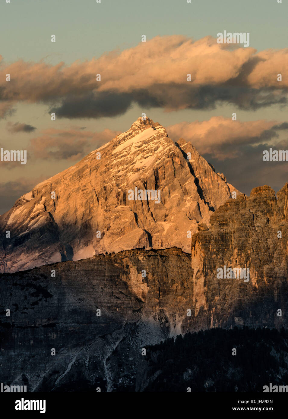 Antelao Mount, Dolomiti, Veneto, Italia, Antelao Mount Foto Stock