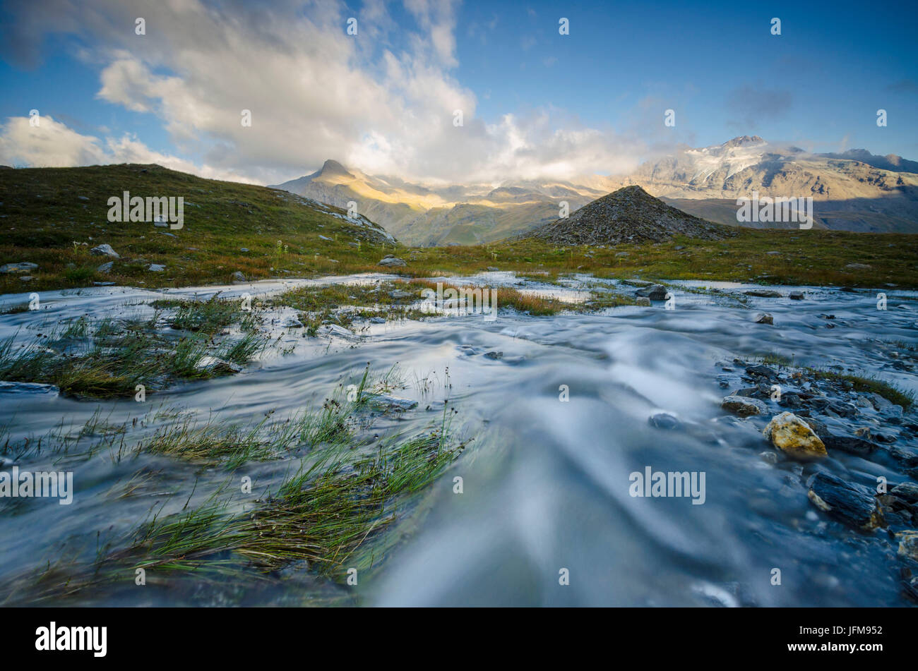 Valgrisenche, Valle d'Aosta, Italia Foto Stock