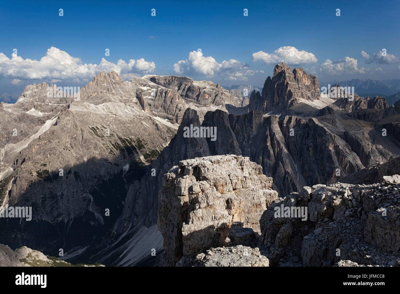 Dolomiti di Sesto, Alto Adige, Italia, Foto Stock