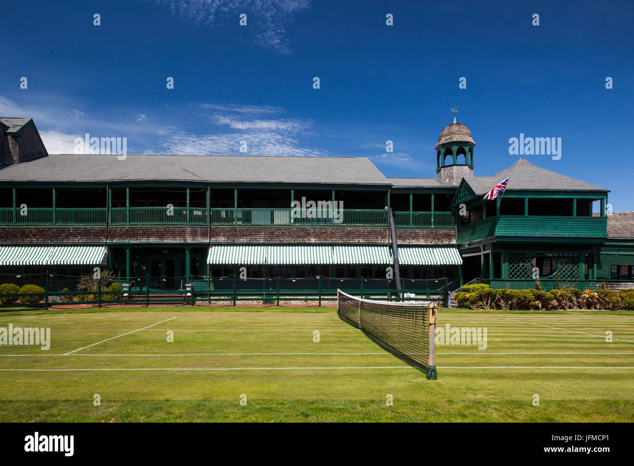 Stati Uniti d'America, Rhode Island, Newport, International Tennis Hall of Fame Foto Stock