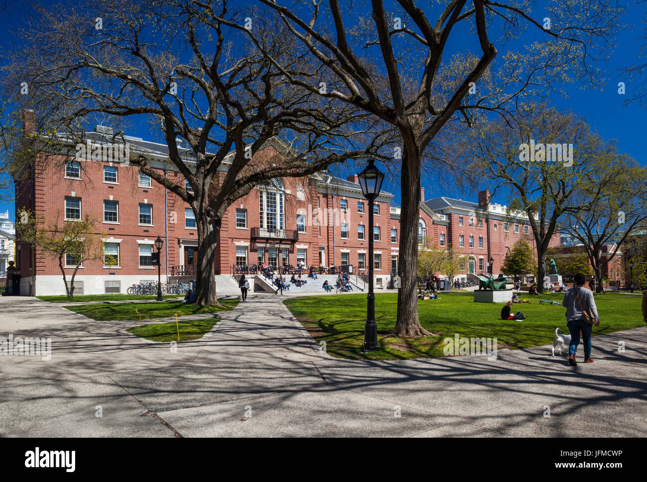 Stati Uniti d'America, Rhode Island, la provvidenza, Brown University, Ivy League campus universitari Foto Stock