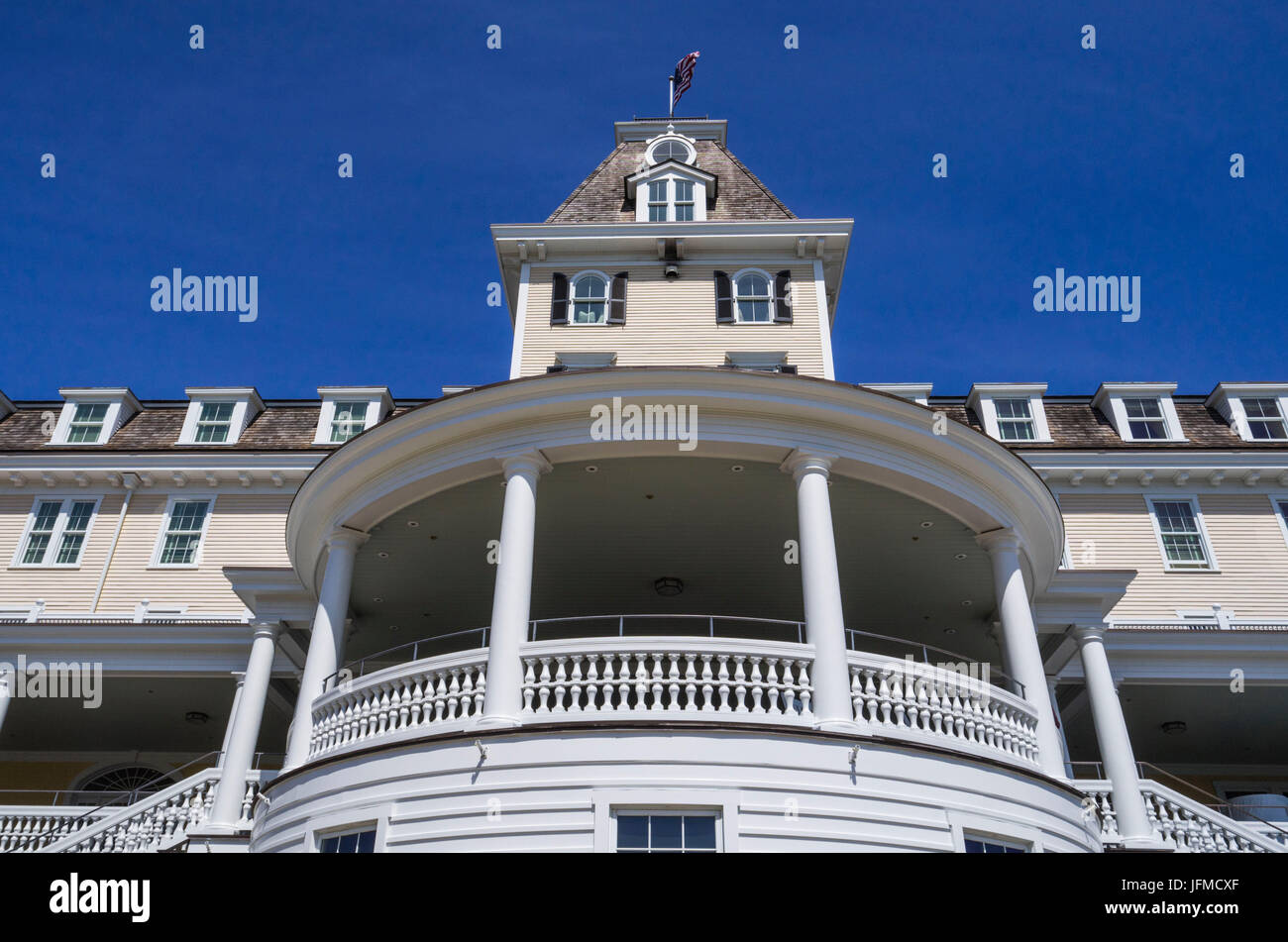 Stati Uniti d'America, Rhode Island, Watch Hill, Ocean House resort di lusso dal 1868, esterna Foto Stock