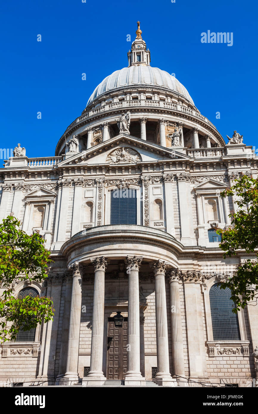 Inghilterra, Londra, Città di Londra, St.la Cattedrale di San Paolo Foto Stock