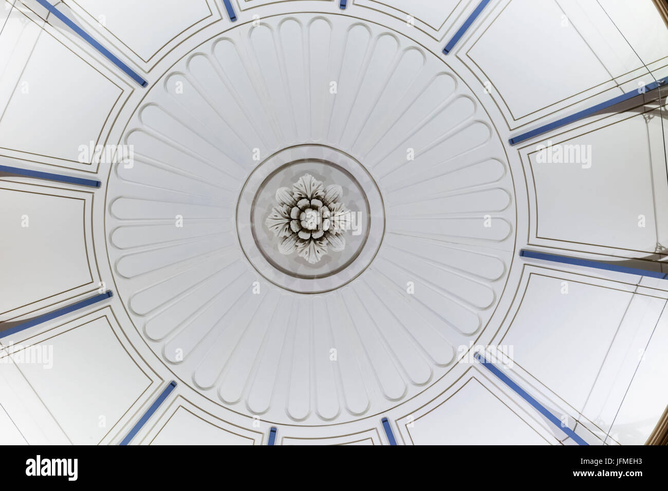 Inghilterra, Londra, Città di Londra, Museo della Banca d'Inghilterra, l'architettura di interni Foto Stock