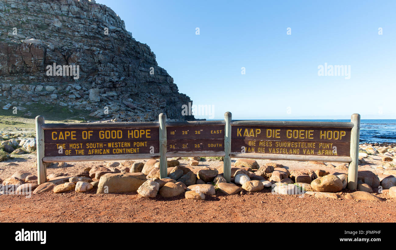 Capo di Buona Speranza Foto Stock